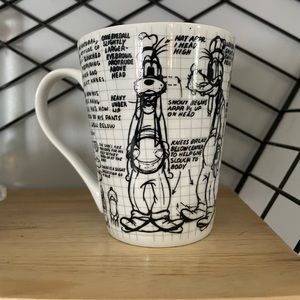 Disney Sketch Book Goofy Mug